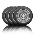 Set of 4 White Wall Radial Tire M31445