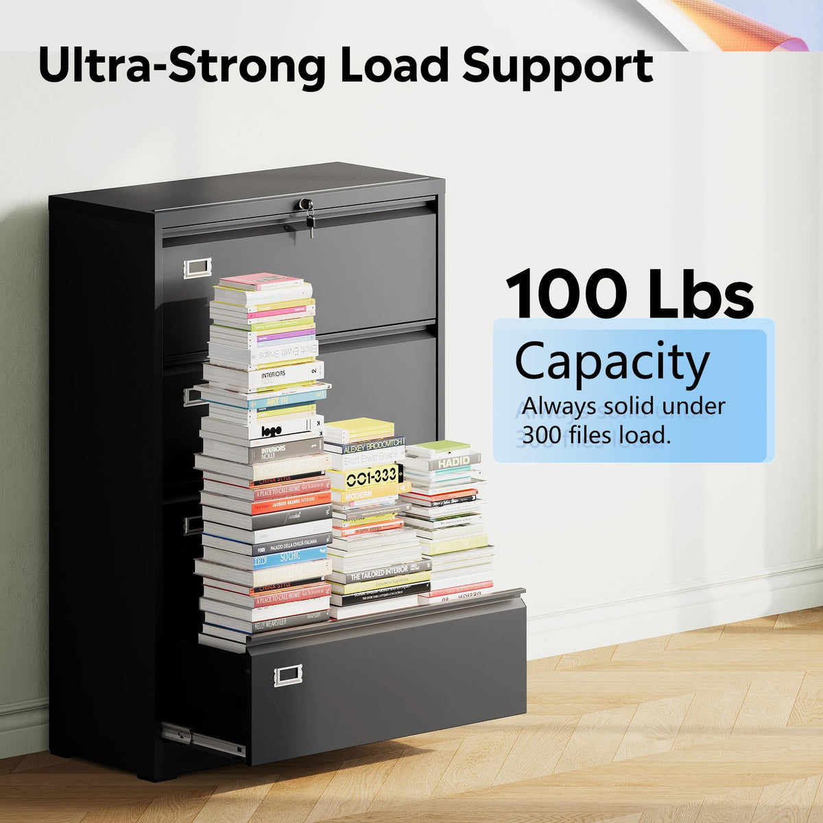 4 Drawer File Cabinet F227