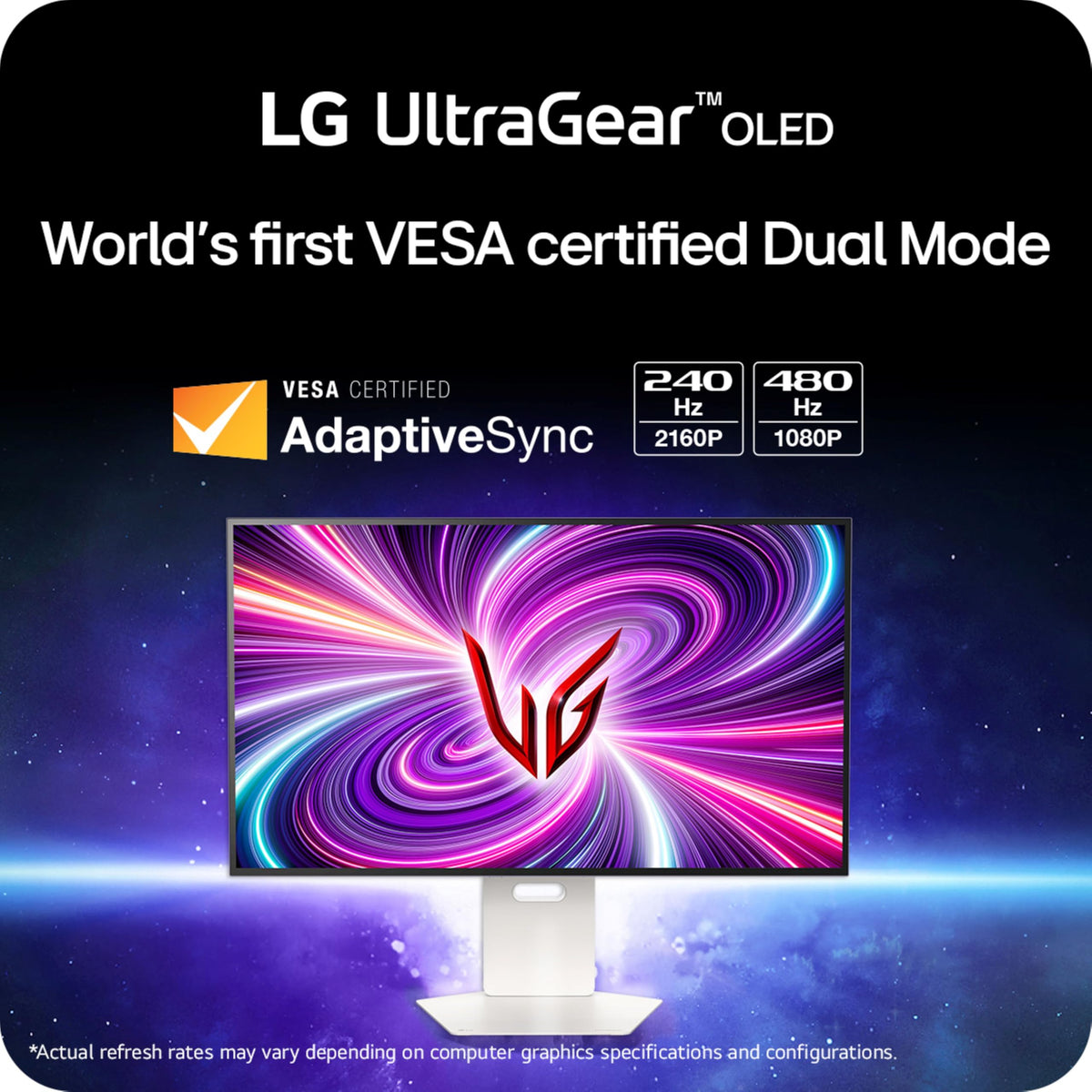 32-inch OLED 4K Gaming Monitor 240Hz Y830489
