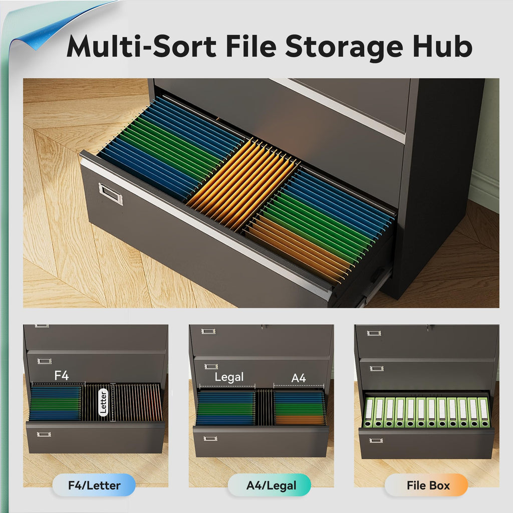 4 Drawer File Cabinet F227