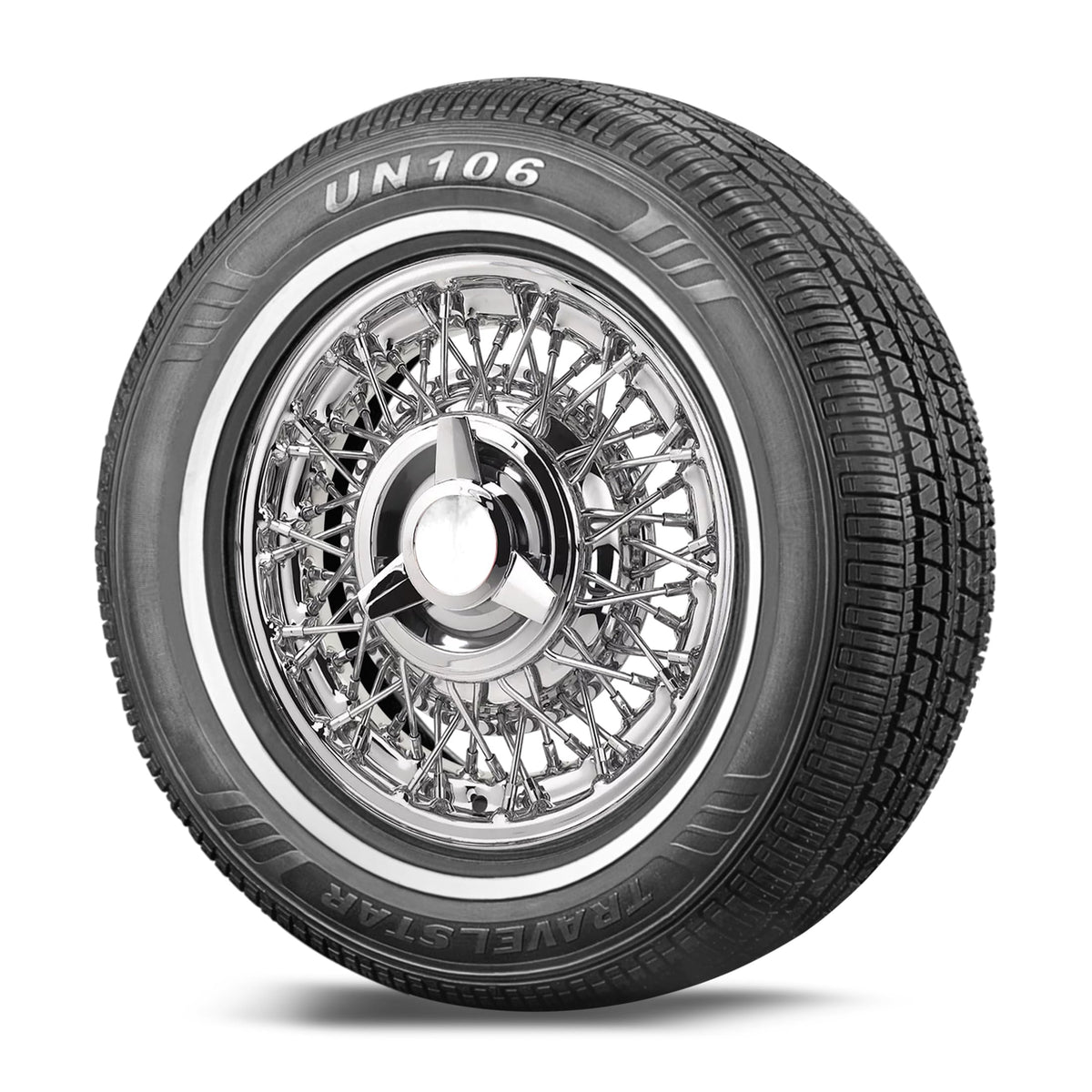 Set of 4 White Wall Radial Tire M31445
