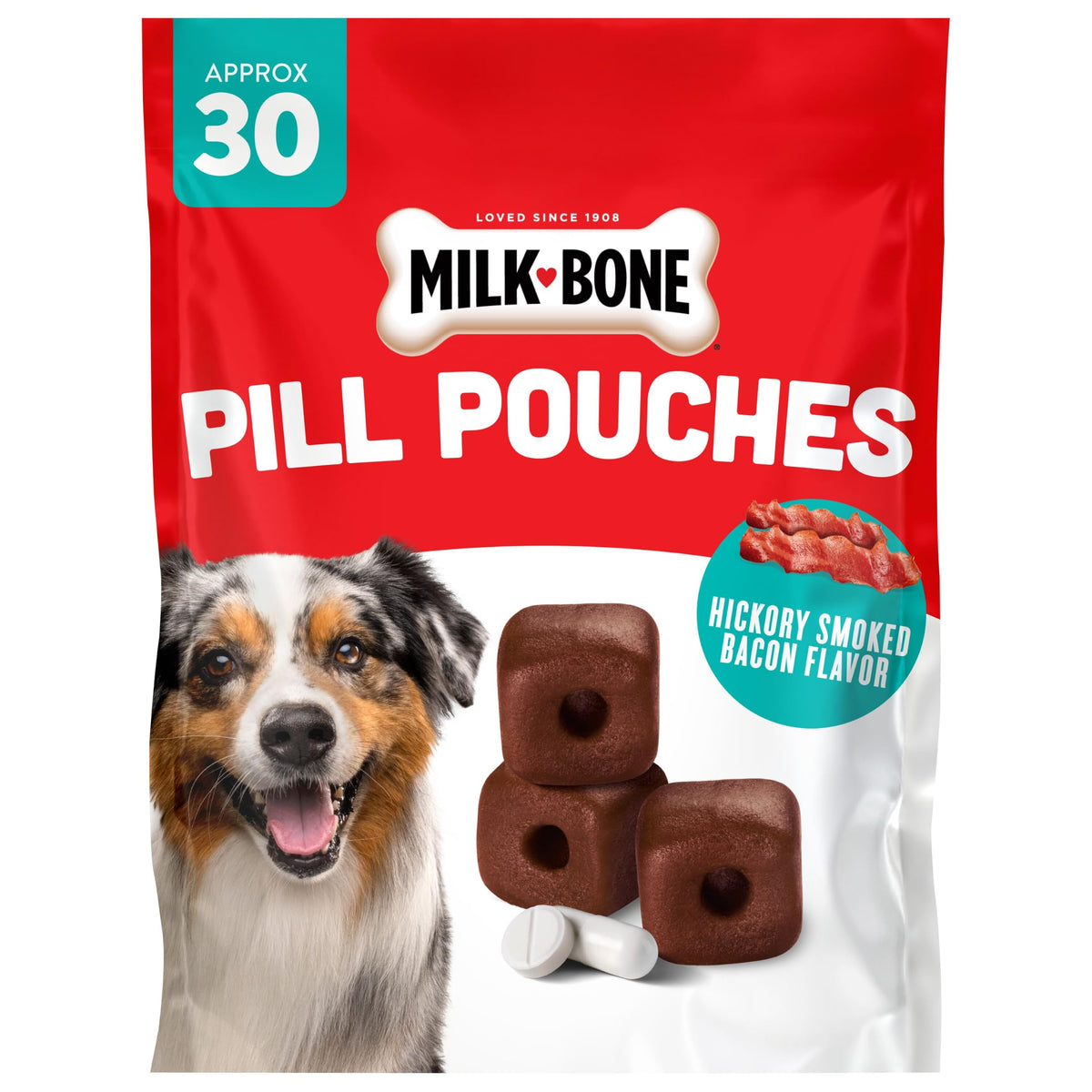 Hickory Smoked Bacon Flavor Pill Pouches T4409