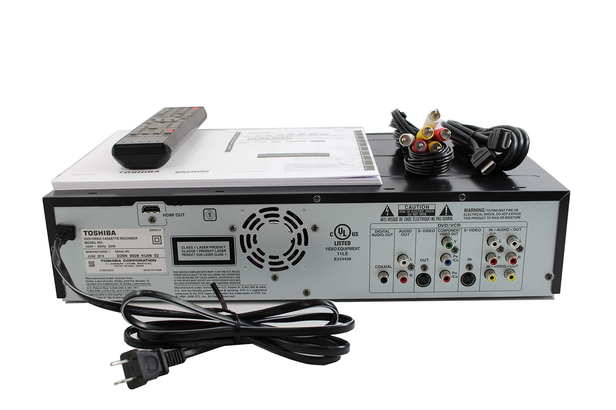 VHS to DVD Recorder VCR Combo with Remote Q9189