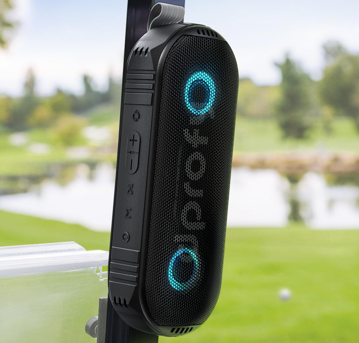 Magnetic Bluetooth Golf Speaker with Light A4256