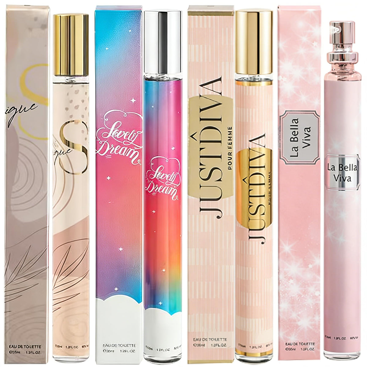 4 Pack 35ml Eau de Toilette Perfume L717