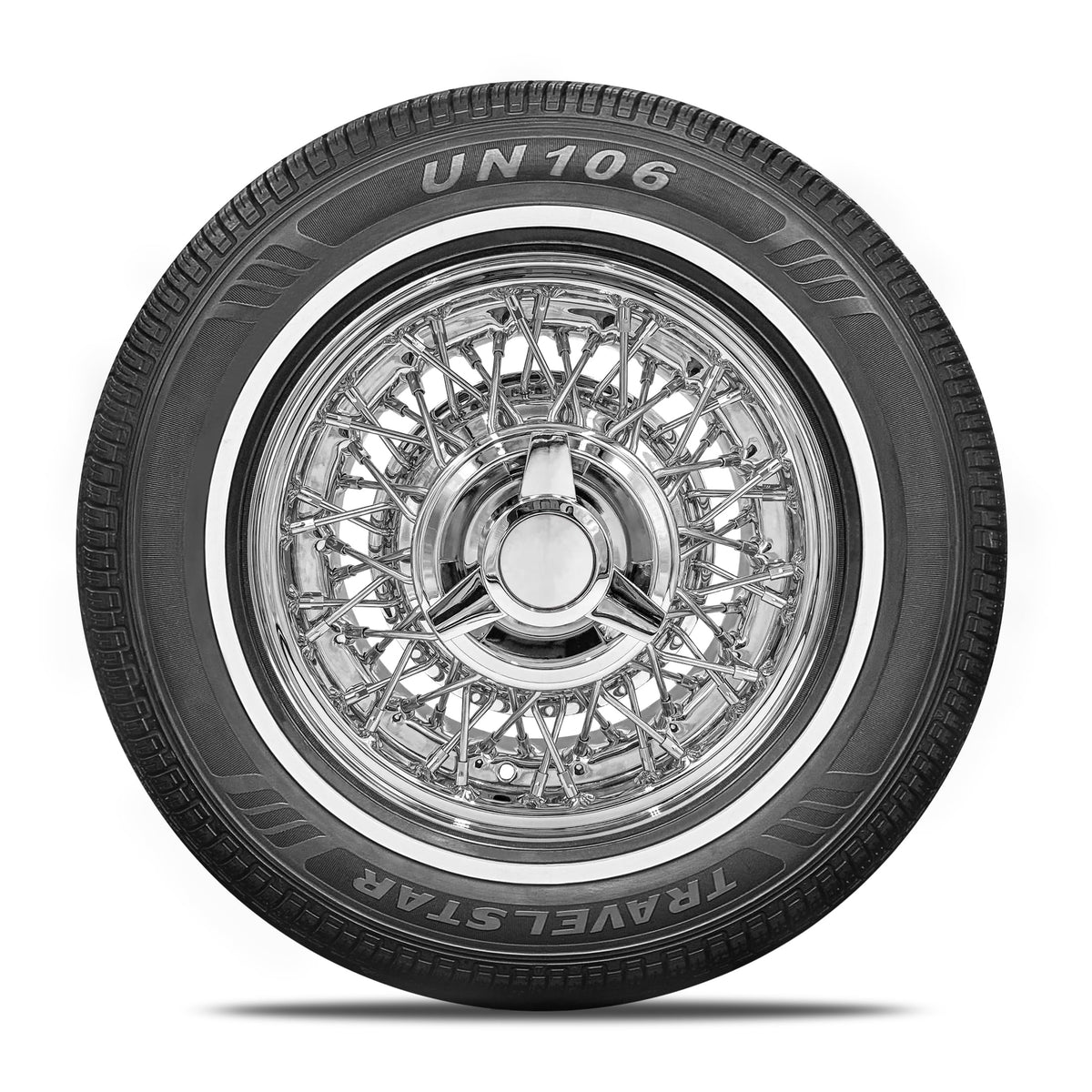 Set of 4 White Wall Radial Tire M31445