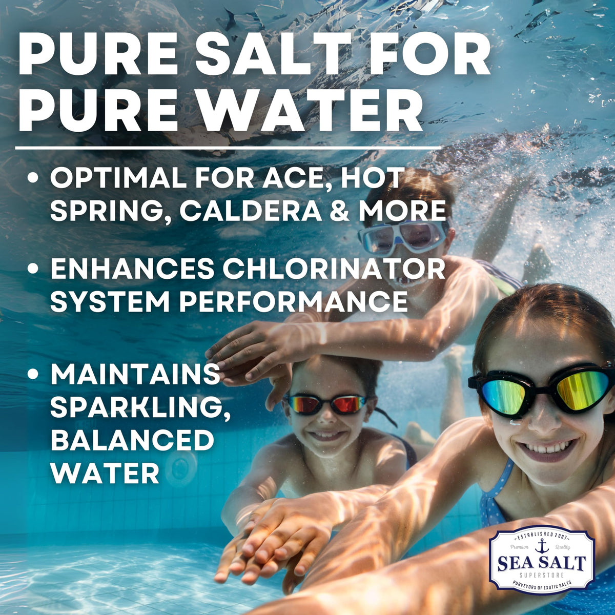 Pool Salt 8 Bags of 5 lb M74091