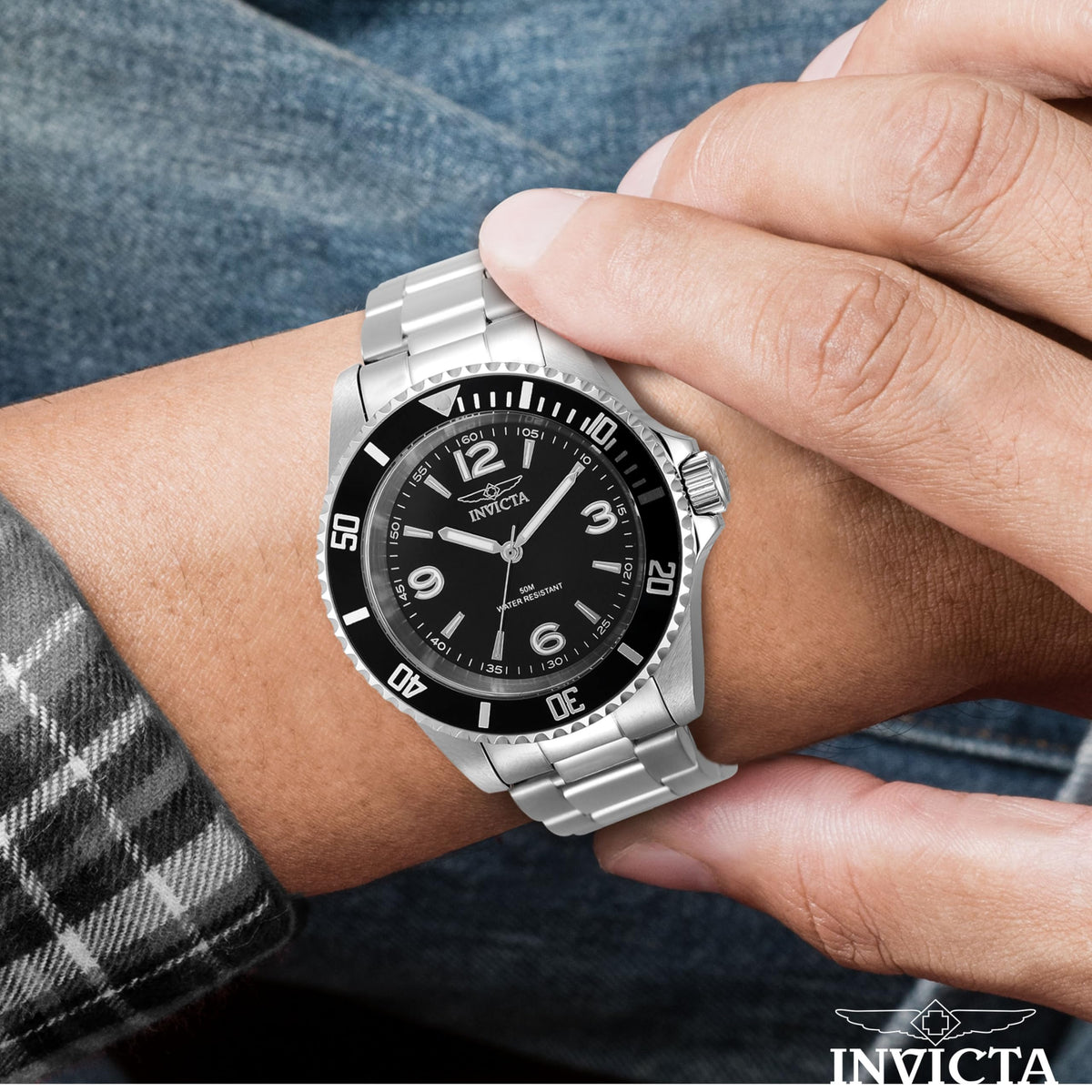 Mens Stainless Steel 40mm Watch R1023